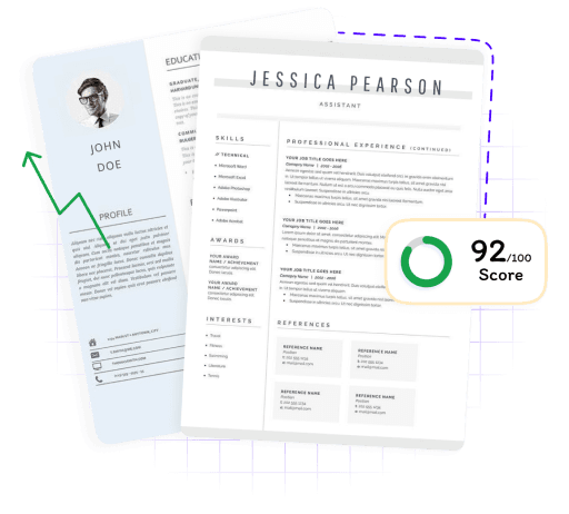 chat interface for resume building with AI